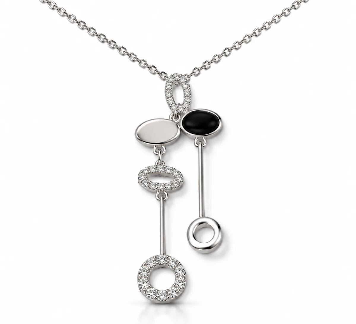 oval & round pendant